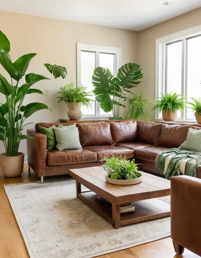 Green and Brown Parlor Escape
