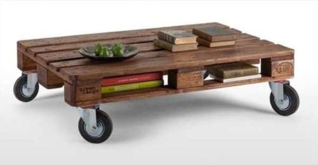 Mobile Wood Pallet Storage