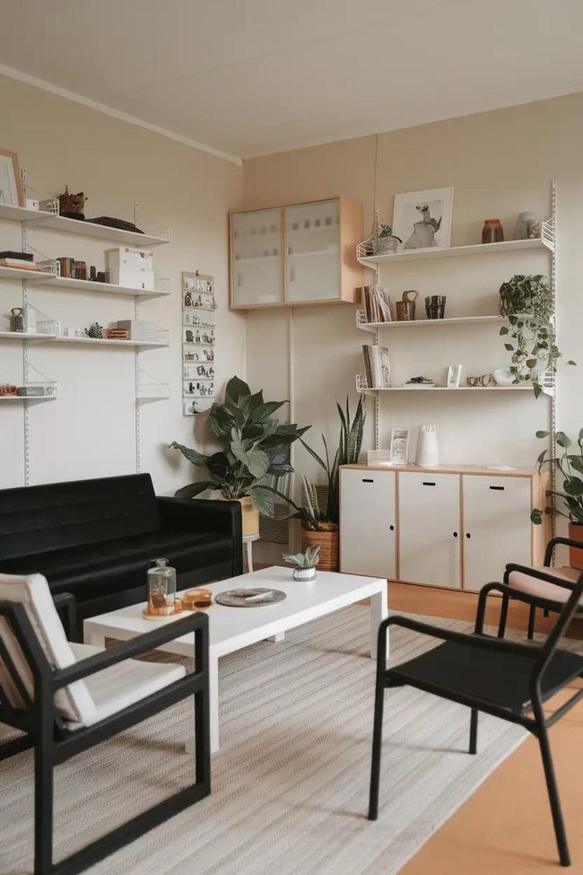 Wall-Mounted Shelving For Small Spaces
