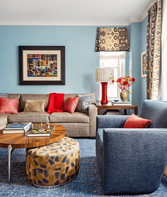 Teal Accent Chair Statement