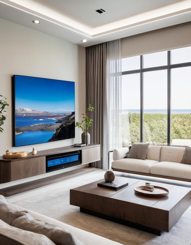 Smart Home Parlor Simplicity
