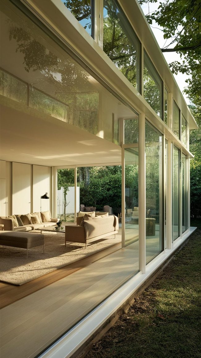 Panoramic Windows Frame Alfresco Light