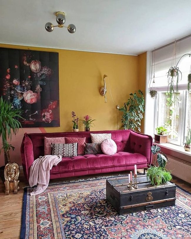 Green Plants Meet Patterned Warmth