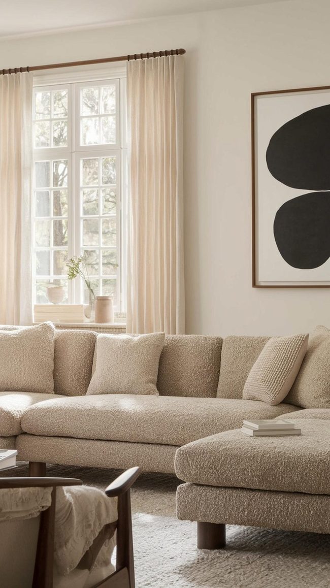 Black White And Warm Earth Tones