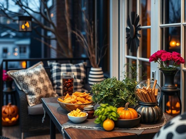 Orange Candy Jar Halloween Station