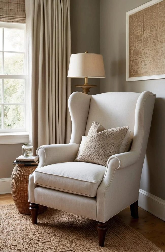 Burgundy Wingback Private Chamber Statement