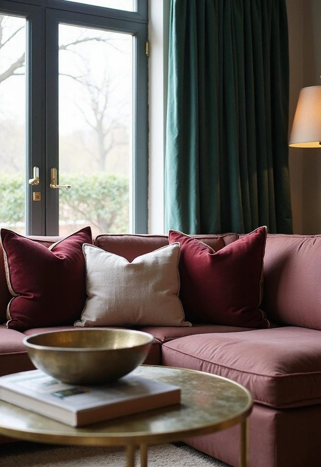Burgundy Velvet Wealth Statement