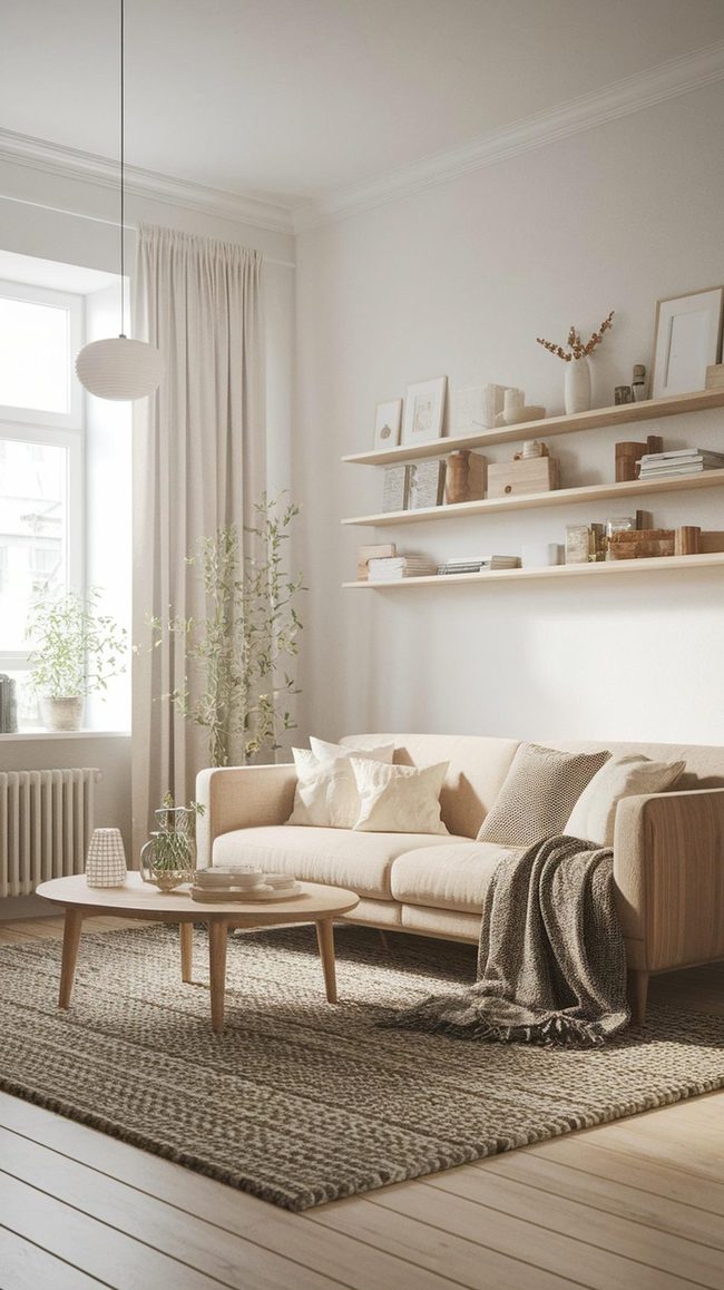 Layered Lighting Warms Scandinavian Rooms
