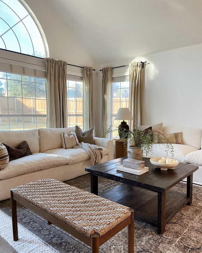 Raw Rattan And Warm Neutrals