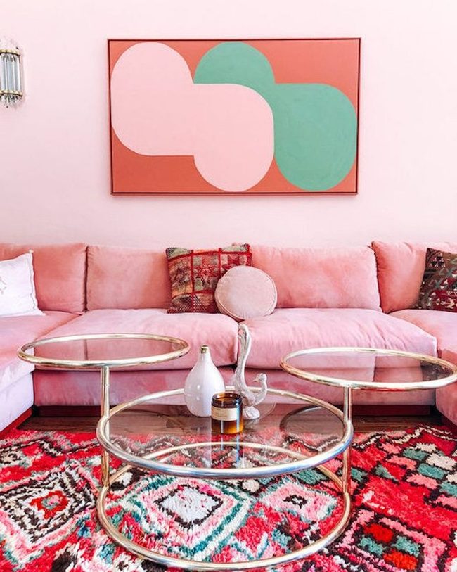 Pink, Red, And Turquoise Power