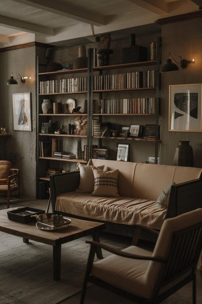 Layered Textures Dark Pillows Pop
