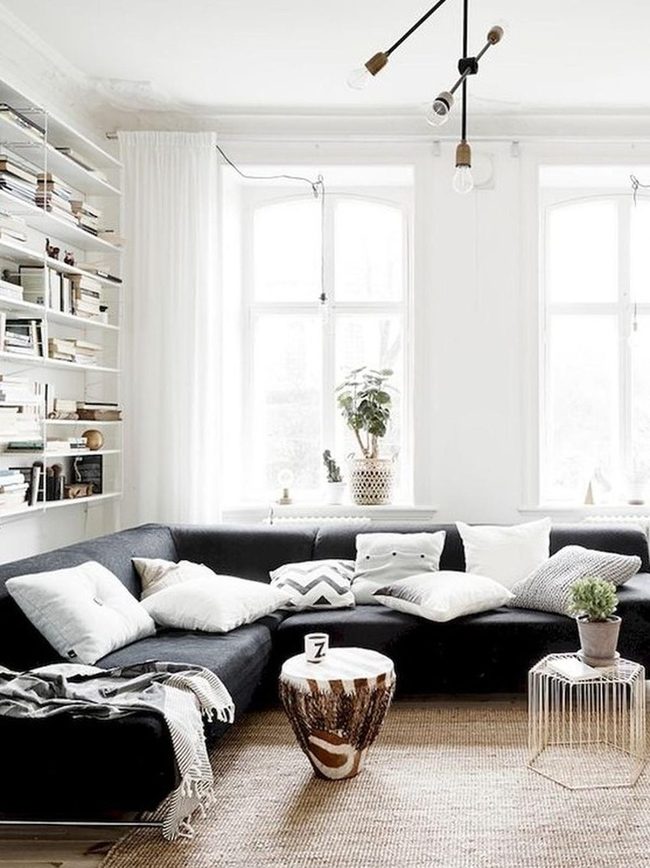 Sunlit Modern Living With Layered Textures