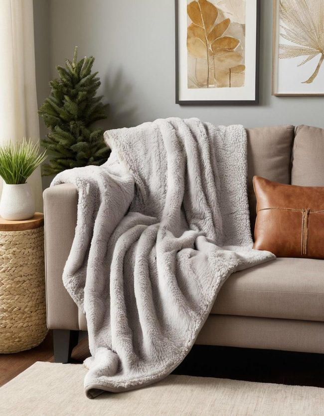 Layered Textures Draped Softly