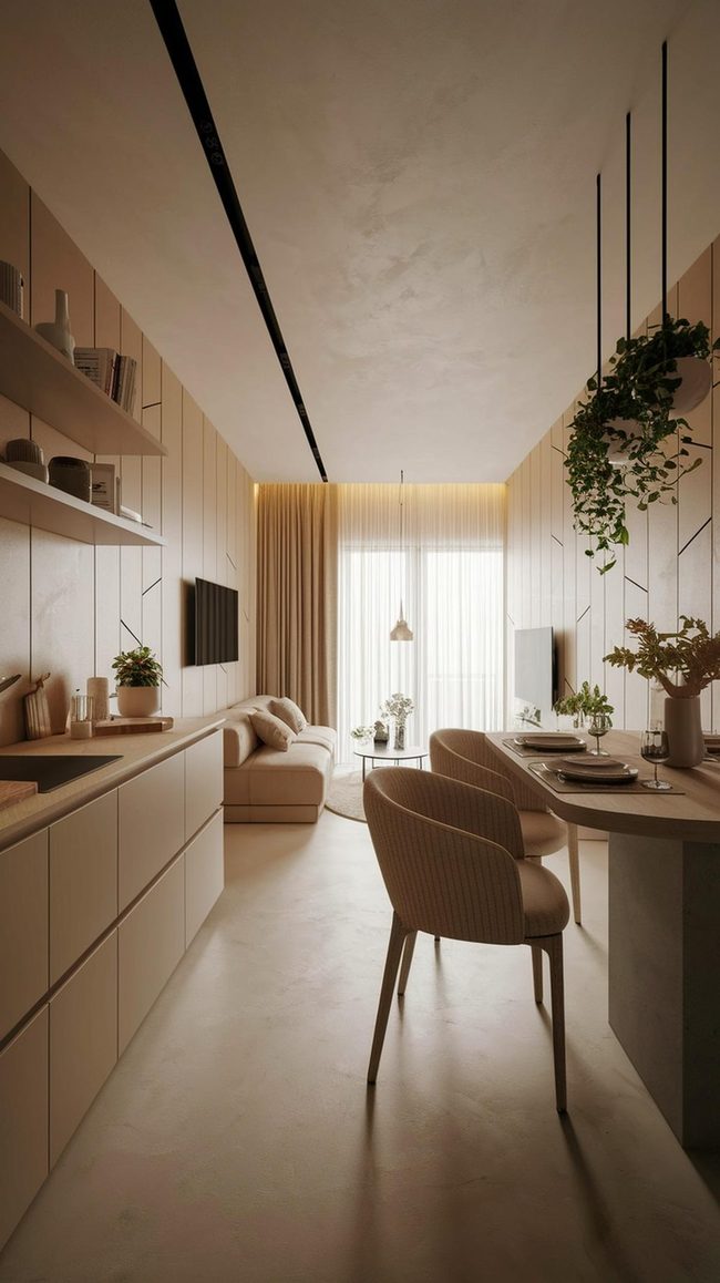 Integrated Storage Maximizes Compact Living