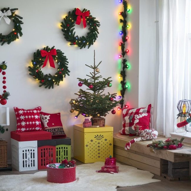 Vertical Winter Sparkle Small Spaces