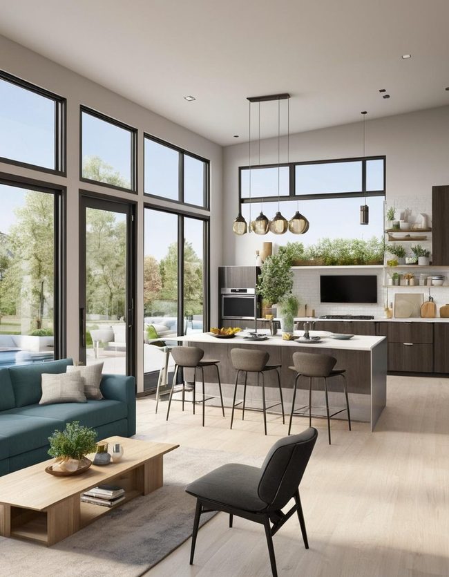 Light-Filled Pantry Living Blend