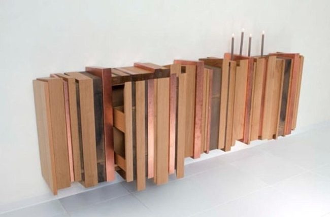 Warm Wood Panels, Floating Grace