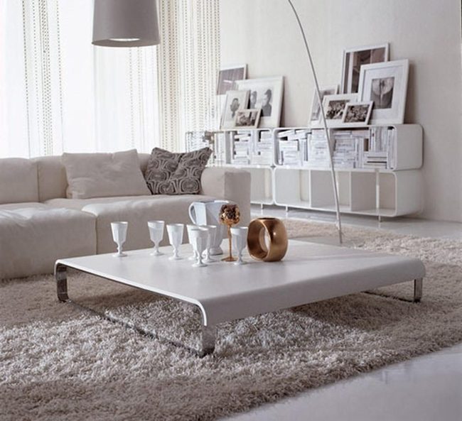 Cream Couches And Shelved Memories