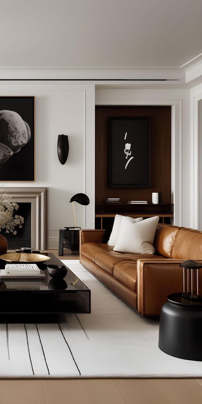 Saturated Color Modern Living