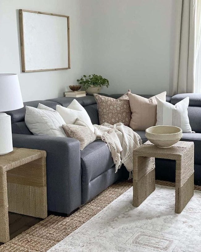Pottery Bowl Anchors Modern Farmhouse