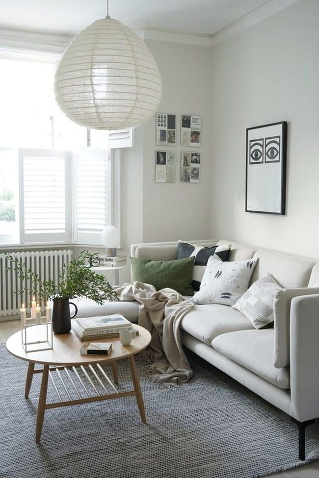 White Shutters Flood Room With Light