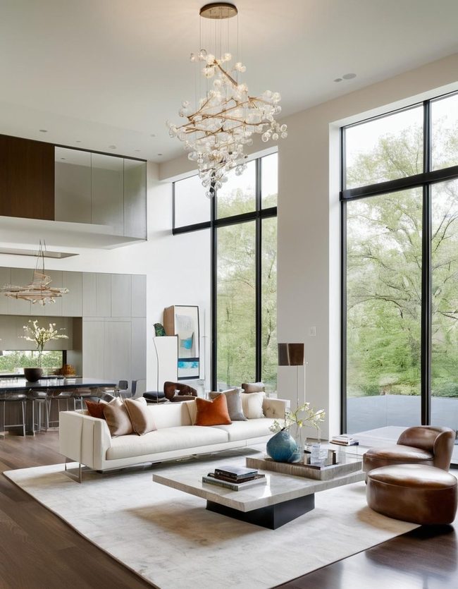 Clean Lines Daylit Beige Lounge