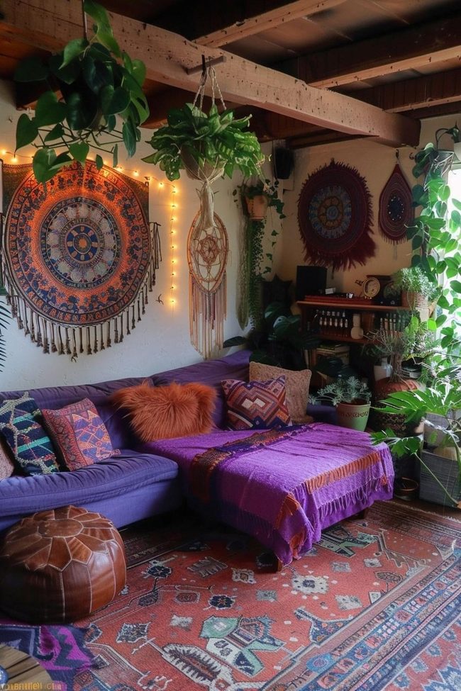 Purple Couch Boho Witchcraft
