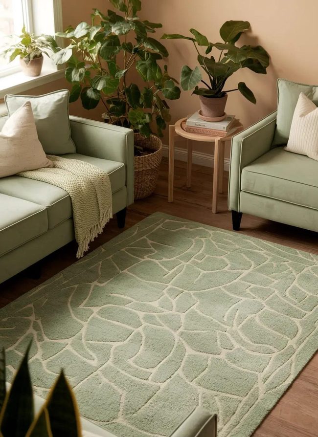 Sage Green Floor Anchor