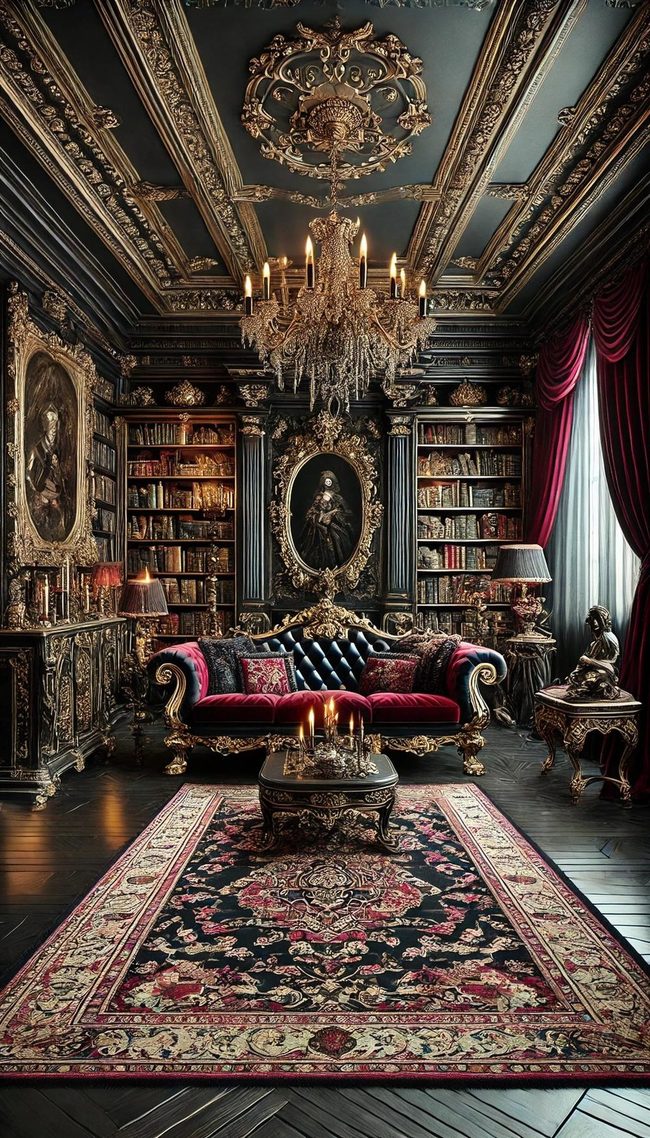 Black Jewel Tones Gallery Wall