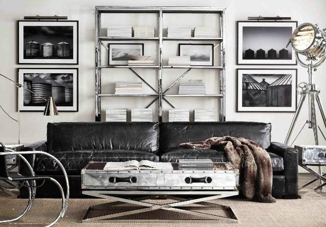 Black Leather Meets Industrial Edge