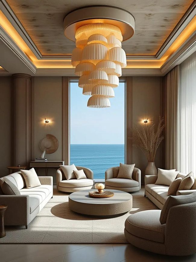 Adjustable Brightness Living Room Transformation