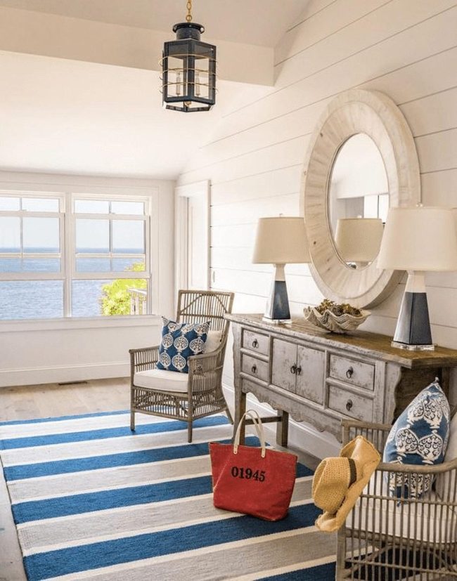 Ocean Window Light Room