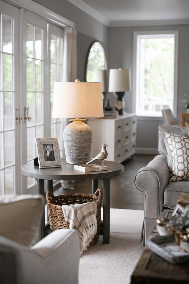 Round Pine Table Raw Corner Retreat