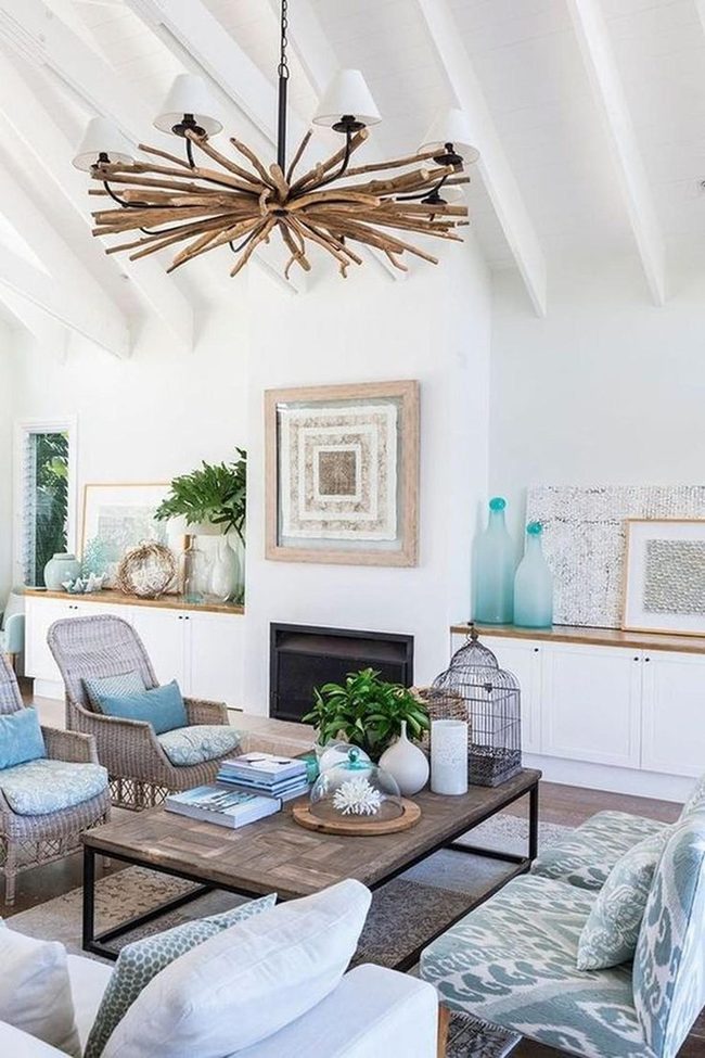 Driftwood Ceilings And Coastal Simplicity