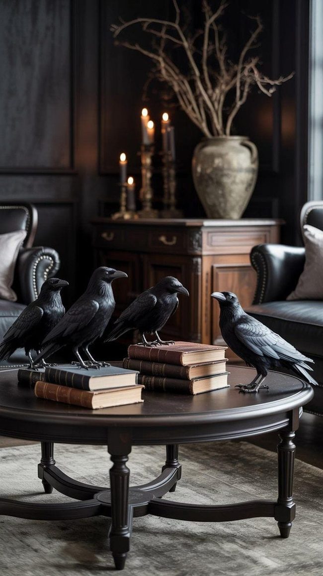 Realistic Black Birds, Gothic Darkness