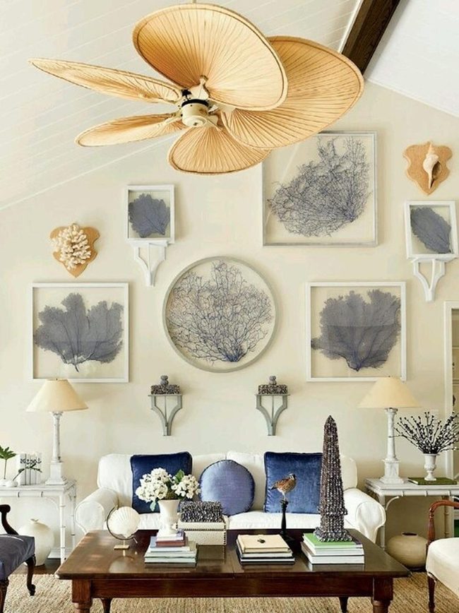 Deep Blue Pillows Coastal Retreat