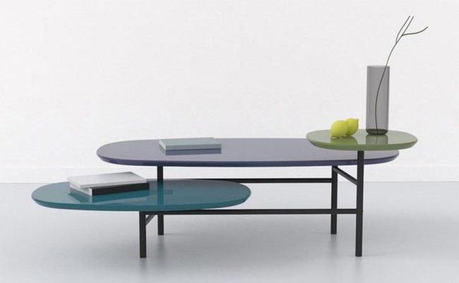 Glossy Teal Green Oval Storage