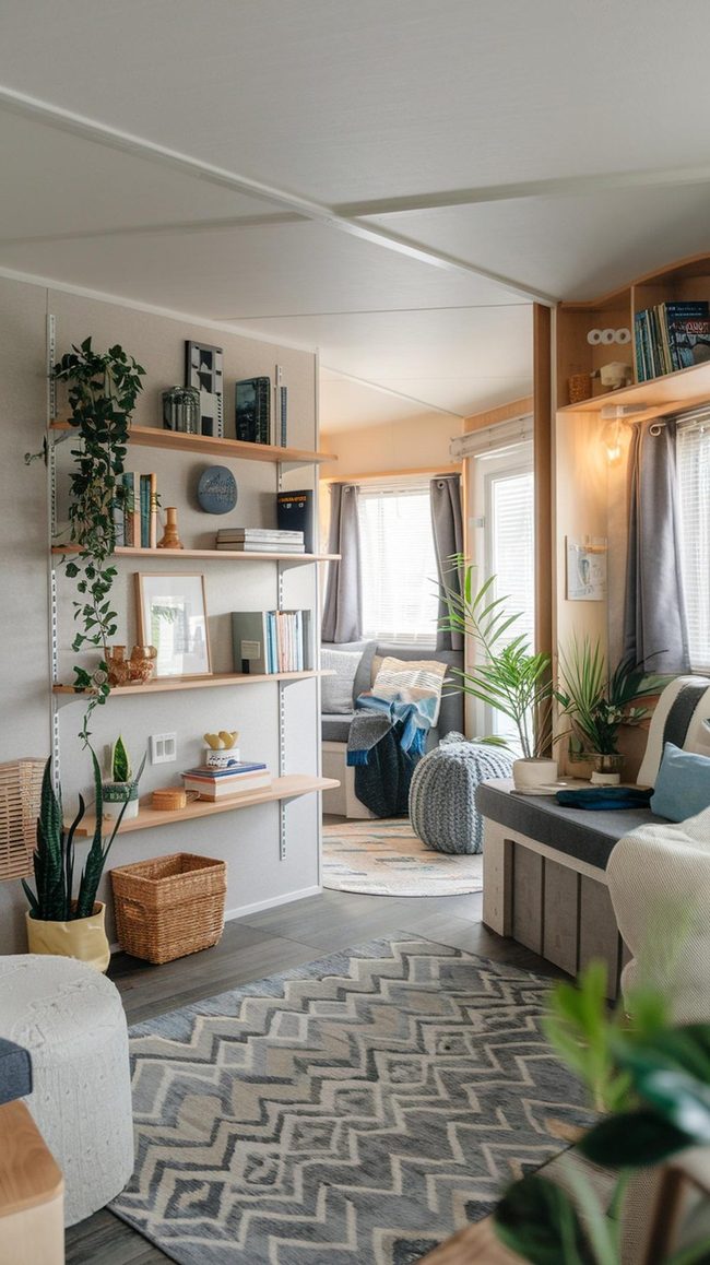 Light Walls And Open Shelving Magic