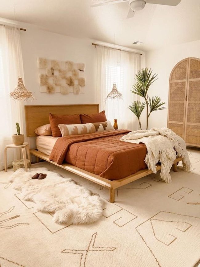 Brown Bedding Natural Wood Sanctuary