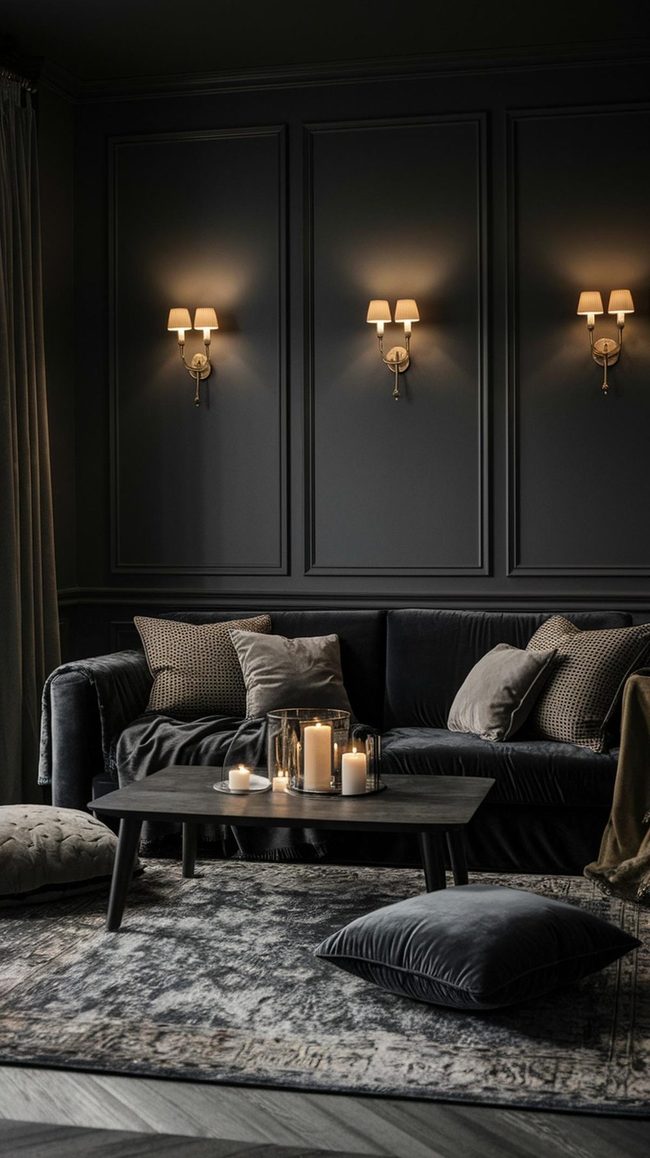 Deep Wood And Candlelit Comfort