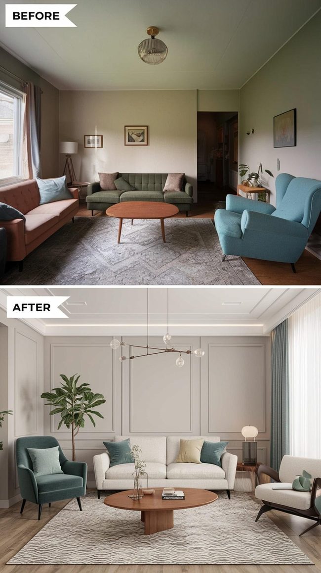 Fresh Paint And Modern Furniture Revival