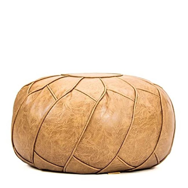 Natural Fiber Poufs For Every Room
