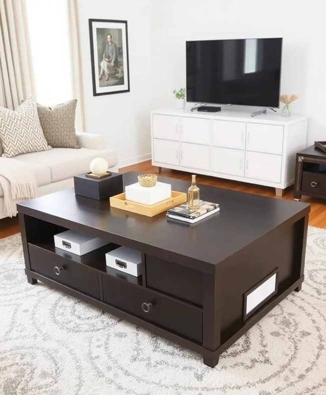 Hidden Storage Coffee Tables