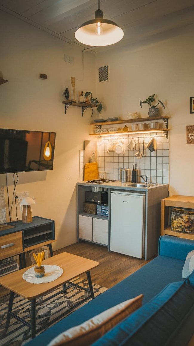 Small Rustic Timber Furniture, Maximum Space