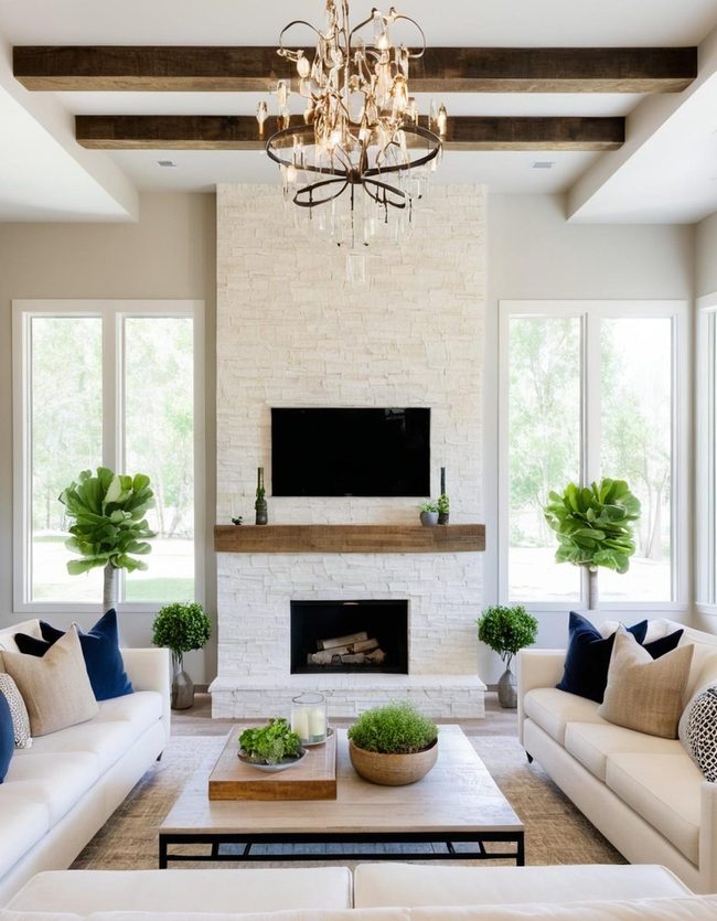 Textured Walls Transform Living Rooms