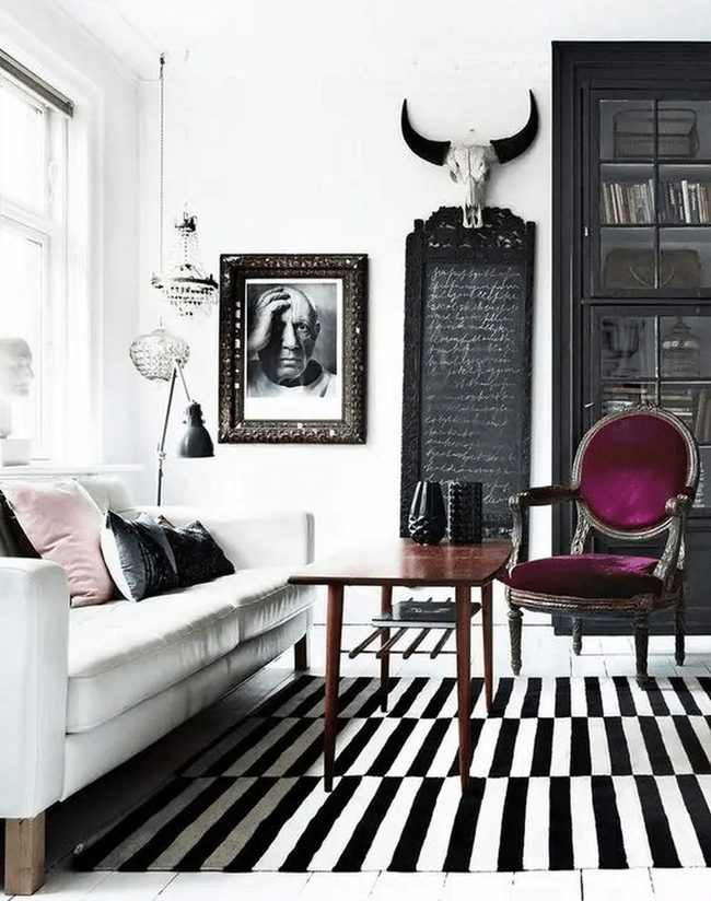 Purple Velvet Meets Modern Edge
