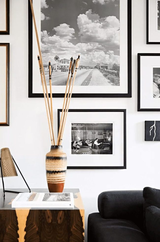 Black And White Gallery Wall