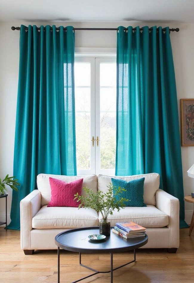 Sheer Curtains Flood Rooms Bold