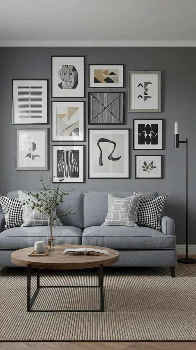 Grey Walls Frame Curated Art