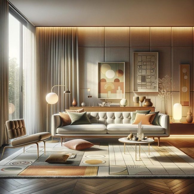 Walnut Wood Angular Sofa Frame